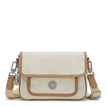 Kipling Inaki Crossbody Bag Handbag Straw Tan Block | AU 1276CT